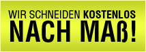Wir schneiden Teppichunterlagen kostenlos nach Ma�